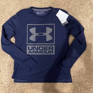 NWT Under Armour Long Sleeve Dri-fit YLG/JG/G